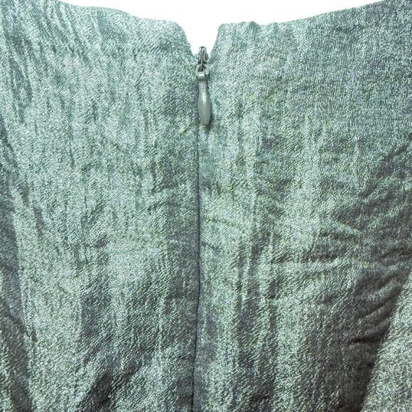 R&M Richards metallic ruched cocktail dress beaded waist – 18W - Picture 7 of 9